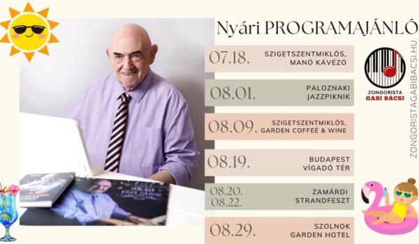 Nyári programajánló
