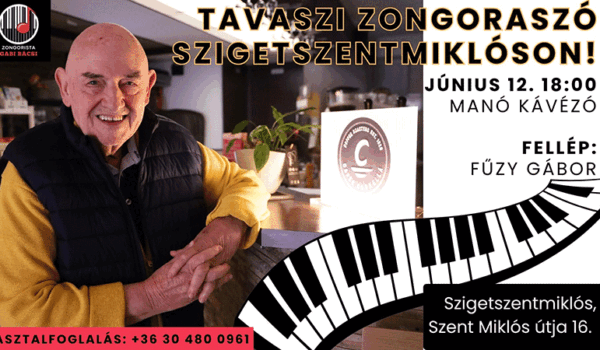 Tavaszi zongoraszó Szigetszentmiklóson